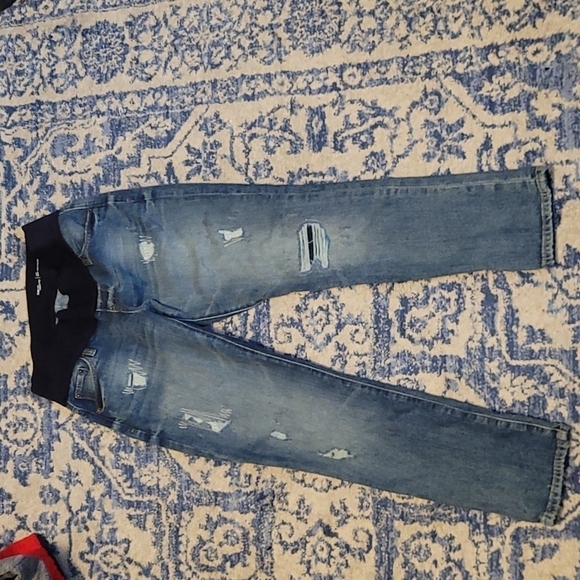 Gap maternity Best Girlfriend sz 26 jeans WJ21 - Picture 1 of 5